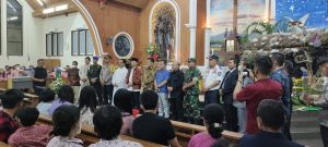 Pastikan Situasi Aman dan Kondusif, PJ Bupati dan Forkopimda Kunjungi Gereja – Gereja