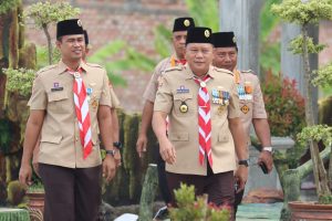Semangat Baru, Pengurus Ranting Gerakan Pramuka Keluang Resmi Dilantik