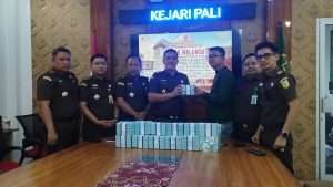 Kejari Pali Terima Pembayaran Denda Rp 1,7 M dari PT PUM