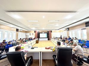 Waka Polres OKU Pimpin Rapat Rakor Satgas Saber Pungli Kabupaten OKU