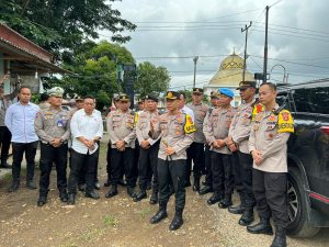 Kapolres Musi Rawas Kembali Lakukan Gladi Penempatan Personel Kampanye Prabowo