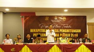 Hadiri Pleno, PJ Walikota Prabumulih Aprasiasi Kinerja KPU