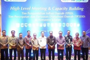 PJ Walikota Prabumulih Mengikuti Rakor High Level Meeting TPID Se- Sumsel