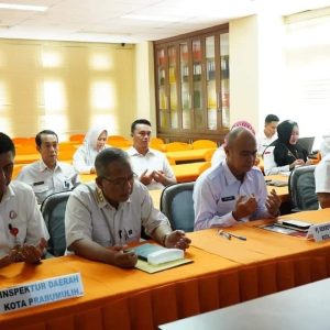 PJ Sekda Prabumulih Hadiri Rakor Pencegahan KorupsiDaerah
