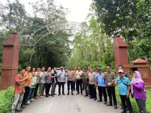 Kapolres Pali Hadiri Pengecekan Dua Desa akan Dimekarkan