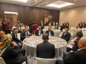 Pj Bupati Hani Syopiar Rustam Hadiri RPUS Bank Sumsel Babel