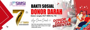 SMSI Sumsel Gelar Donor Darah di HUT ke-7, Setetes Darah Selamatkan Banyak Nyawa