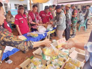 Laksanakan Inpres, Pj Bupati Banyuasin Gelar Pasar Murah