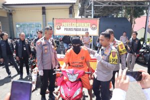 Operasi Pekat Musi I Polres Pagar Alam, Amankan DPO Curanmor Polres Bengkulu Selatan