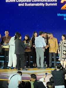 Program Keberlanjutan Bukit Asam (PTBA) Raih Apresiasi di BCOMMS 2024