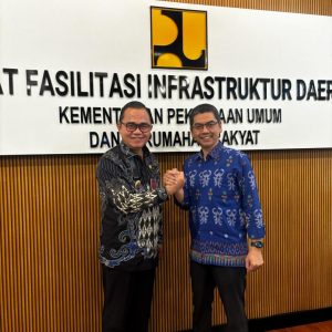 Targetkan Pembangunan Infrastruktur Berjalan Optimal, Pj. Bupati Banyuasin Audiensi Ke PUPR