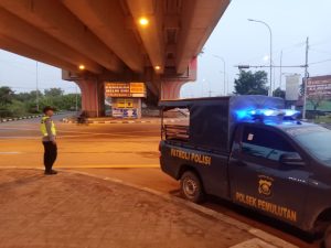 Polsek pemulutan laksanakan patroli di 3 titik antisipasi kejahatan selama bulan Ramadhan 