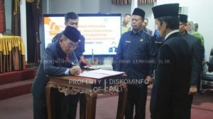 Wakil Bupati Pali Lantik 25 Pejabat Tinggi Pratama Administrator