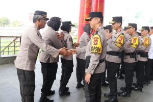 Usai Apel Pagi, Kapolda Sumsel Gelar Halal Bihalal bersama jajarannya