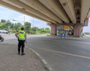 Antisipasi gangguan Kamtibmas di jalan lintas Polsek pemulutan laksanakan patroli di tiga titik rawan
