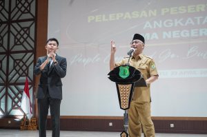 Sekda Muba Hadiri Acara Pelepasan Siswa-siswi kelas XII SMA Negeri 1 Sekayu