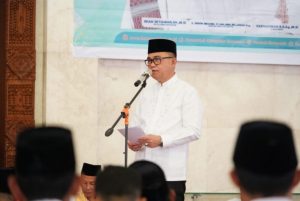 Peringati HUT Kabupaten Banyuasin Ke-22, Gelar Zikir, Tausiyah dan Do’a Bersama