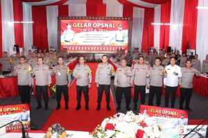 Polda Sumsel Gelar Opsnal TW 1 TA 2024 di Gedung Mang Pedeka Polres OKI