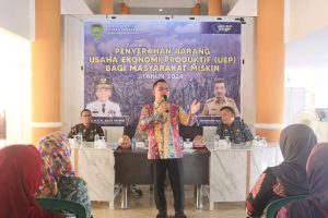 70 Orang KPM Muba Gembira Dapat Bantuan UEP