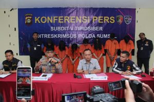 Polda Sumsel Ringkus Komplotan Pelaku Jual Beli Akun WhatsApp untuk Judi Online