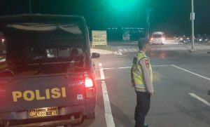 Laksanakan patroli malam Polsek Pemulutan targetkan wilayah humnya aman dari gangguan Kamtibmas 