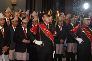 Belasan Alumni Akpol 91 Batalyon Bhara Daksa Masuki Purna Bakti