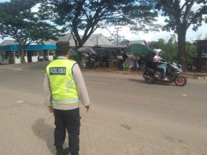 Personil Polsek pemulutan laksanakan Patroli di tempat rawan kejahatan 