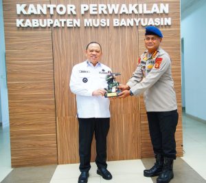 Pj Bupati Sandi Fahlepi Komitmen Lanjutkan Pembangunan Markas Kompi Brimob di Muba