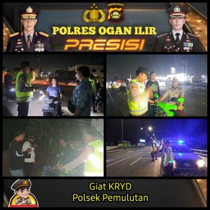 Antisipasi kejahatan jalana dan kompoi serta tawuran di wilayah hukum Polsek pemulutan ini yang di laksanakan!