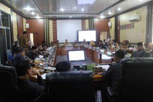 Rapat Banmus Pemkab dan DPRD Muba Sepakati Penjadwalan Bahas Raperda
