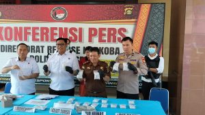 Tangkap Dua Kurir Narkoba, Timsus Ditresnarkoba Polda Sumsel Sita 13.990 Butir Pil Ekstasi