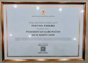 Bangga, Muba Satu Satunya Kabupaten/ Kota di Sumatera yang Sukses Terapkan Perda KTR
