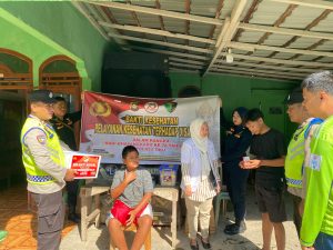 Peringati HUT Bhayangkara ke -78, Polres OKU Beri Layanan Kesehatan Bagi Disabilitas