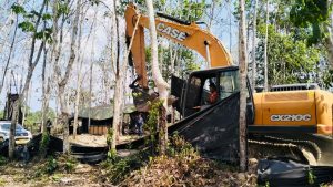 Sub Satgas Gakkum Ilegal Drilling dan Illegal Refinery Musi Banyuasin Langsung Bertindak, Tutup 93 Sumur.