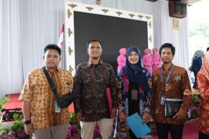 Diskominfostaper Kabupaten PALI Hadiri Launching Website Posko Ekonomi 