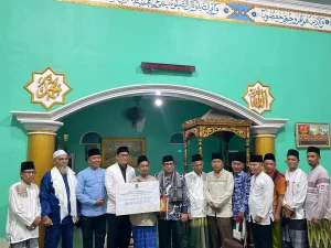 Heri Amalindo Menggelar Safari Ramadan di Masjid Jami Al-Muttaqin Desa Raja