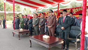 Bupati Pali Heri Amalindo Hadiri Puncak HUT Bhayangkara ke 78