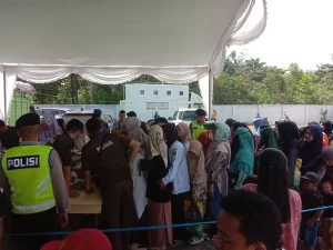 Dinas Ketahanan Pangan Dukung dan Sukseskan Giat Operasi Pasar Murah Program Kejari Pali
