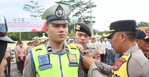 Pimpin Apel Gelar Pasukan Keselamatan Musi 2024, Ini yang DIharapkan Kapolres Pali