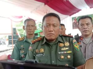 Untuk Mewujudkan Program Ketahanan Pangan di Kabupaten Pali, Kodim 0404 Jalin Komunikasi dengn Dinas Terkait