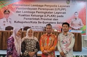 DPPKBPPPA PALI Hadiri Kegiatan Kebijakan dan Evaluasi Kabupaten Kota Layak Anak