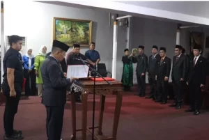 Wakil Bupati Pali Lantik 25 Pejabat di Lingkungan Pemkab Pali