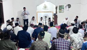 Devi Harianto Calon Bupati PALI, Hadiri Maulid Nabi Desa Sungai Baung 