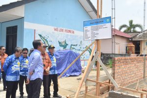 Pj. Bupati OKI Cek Progres Pembangunan Sejumlah Sekolah