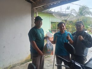 Pertamina Adera dan Pemdes Panta Dewa Salurkan Bantuan Sembako