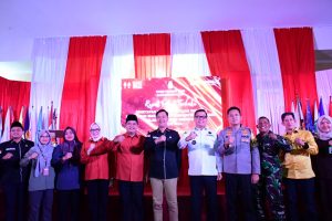 PJ Bupati Banyuasin Hadiri Penetapan Rapat Pleno Terbuka Penetapan Bupati dan Wabup Terpilih