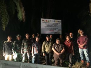 Satgas PKH Pali Pasang Plang di Area PT PSDA