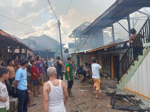 Satu Unit Rumah Hangus Terbakar di Desa Panta Dewa