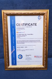 PT Bukit Asam Tbk Terima Sertifikat ISO 20000-1:2018, Pengakuan Komitmen terhadap Layanan TI Berkualitas