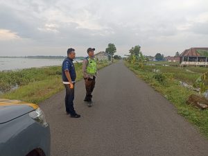 Antisipasi Gangguan Kamtibmas dan Balap Liar di Bulan Suci Ramadhan ,Polsek Pemulutan Gelar Patroli Subuh
